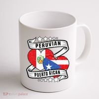 Peruvian Puerto rican Half Peruvian half Puerto rican Coffee Mug thumb 1