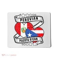Peruvian Puerto rican Half Peruvian half Puerto rican Mousepad thumb 0