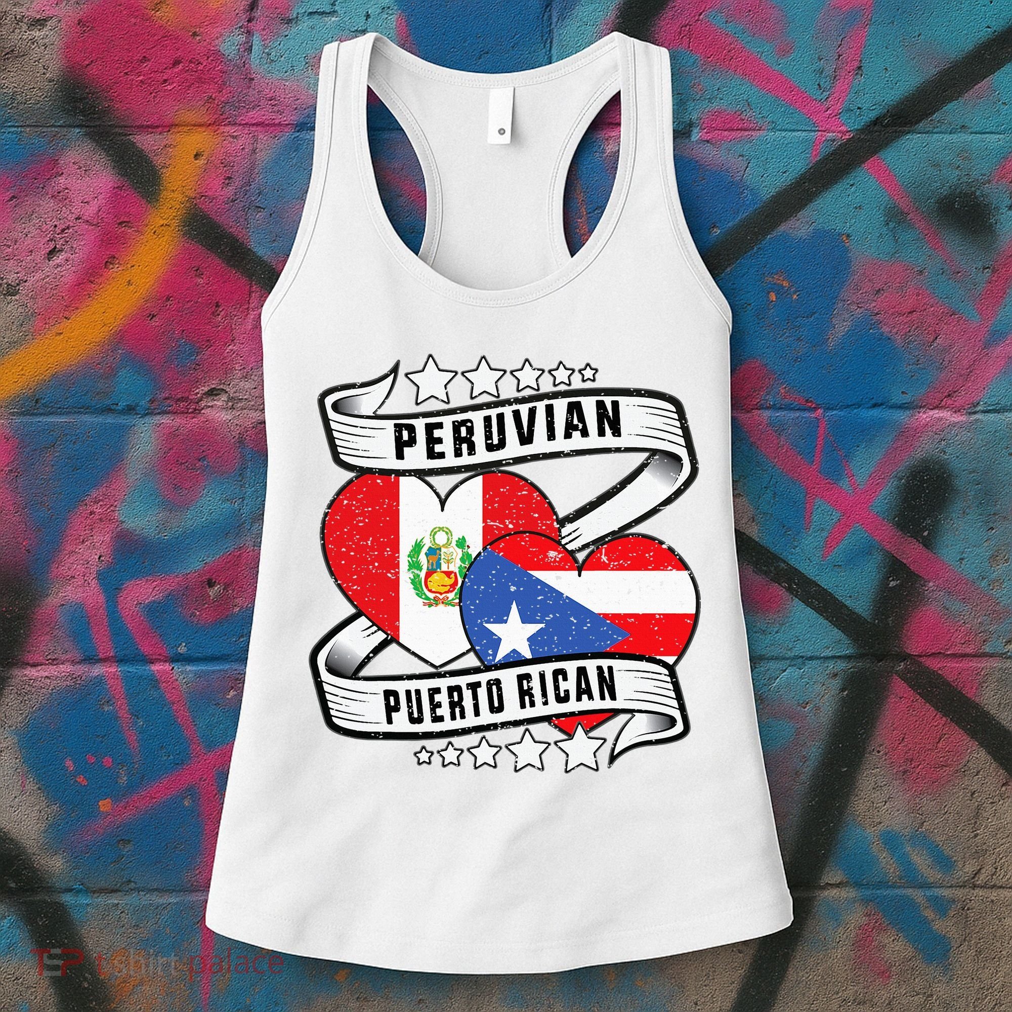 Peruvian Puerto rican Half Peruvian half Puerto rican Women's Tank Top