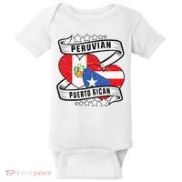 Peruvian Puerto rican Half Peruvian half Puerto rican Baby Bodysuit thumb 0