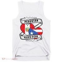 Peruvian Puerto rican Half Peruvian half Puerto rican Tank Top thumb 0