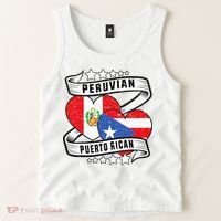 Peruvian Puerto rican Half Peruvian half Puerto rican Tank Top thumb 2