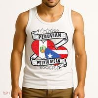 Peruvian Puerto rican Half Peruvian half Puerto rican Tank Top thumb 3