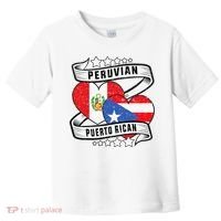 Peruvian Puerto rican Half Peruvian half Puerto rican Toddler T-Shirt thumb 0