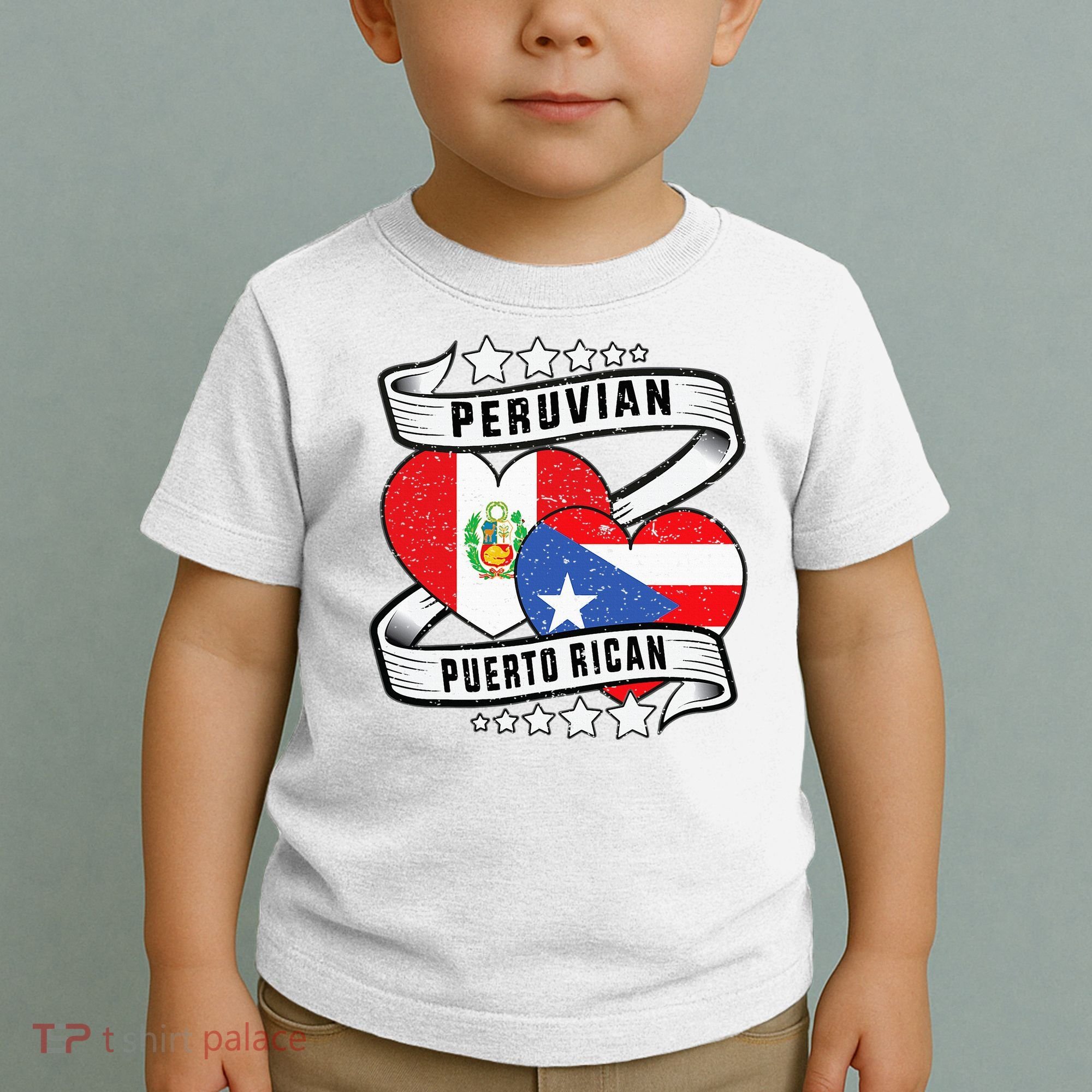 Peruvian Puerto rican Half Peruvian half Puerto rican Toddler T-Shirt