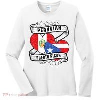 Peruvian Puerto rican Half Peruvian half Puerto rican Women's Long Sleeve Shirt thumb 0
