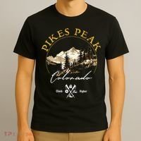 Pikes Peak Retro Vintage Pikes Peak Souvenir T-Shirt thumb 3