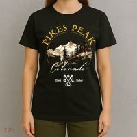 Pikes Peak Retro Vintage Pikes Peak Souvenir T-Shirt thumb 4
