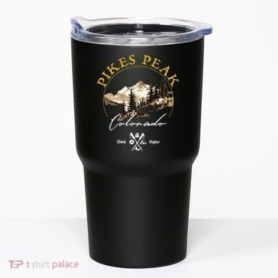 Pikes Peak Retro Vintage Pikes Peak Souvenir Tumbler
