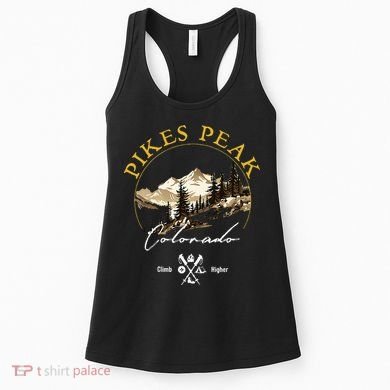 Pikes Peak Retro Vintage Pikes Peak Souvenir Women's Tank Top
