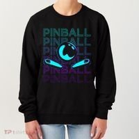 Pinball Player Retro Women's Sweatshirt thumb 0