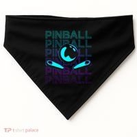 Pinball Player Retro USA-Made Doggie Bandana thumb 0