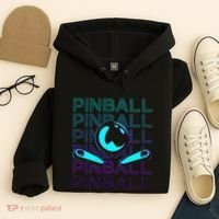 Pinball Player Retro Hoodie thumb 4