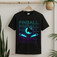 Pinball Player Retro T-Shirt thumb 2
