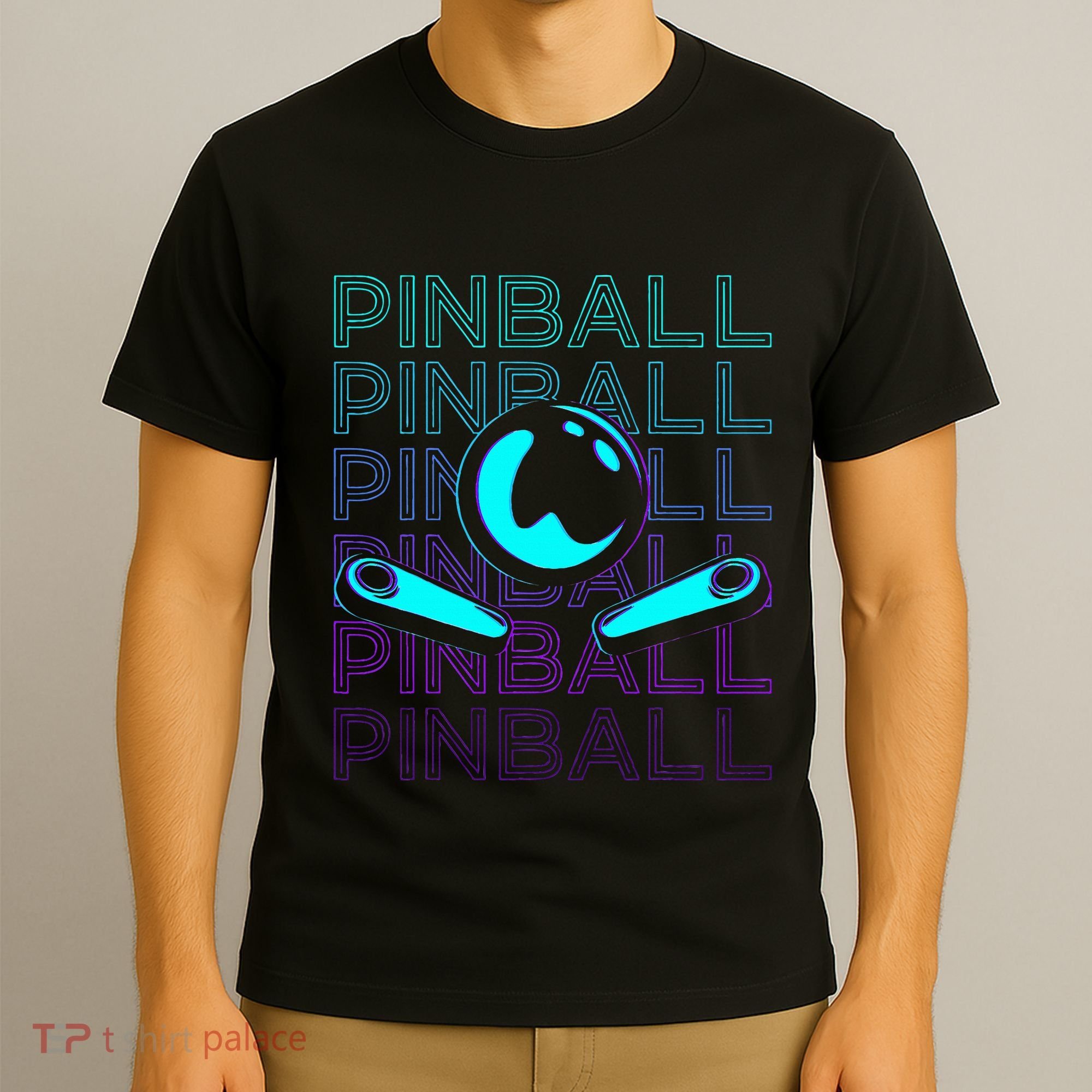Pinball Player Retro T-Shirt