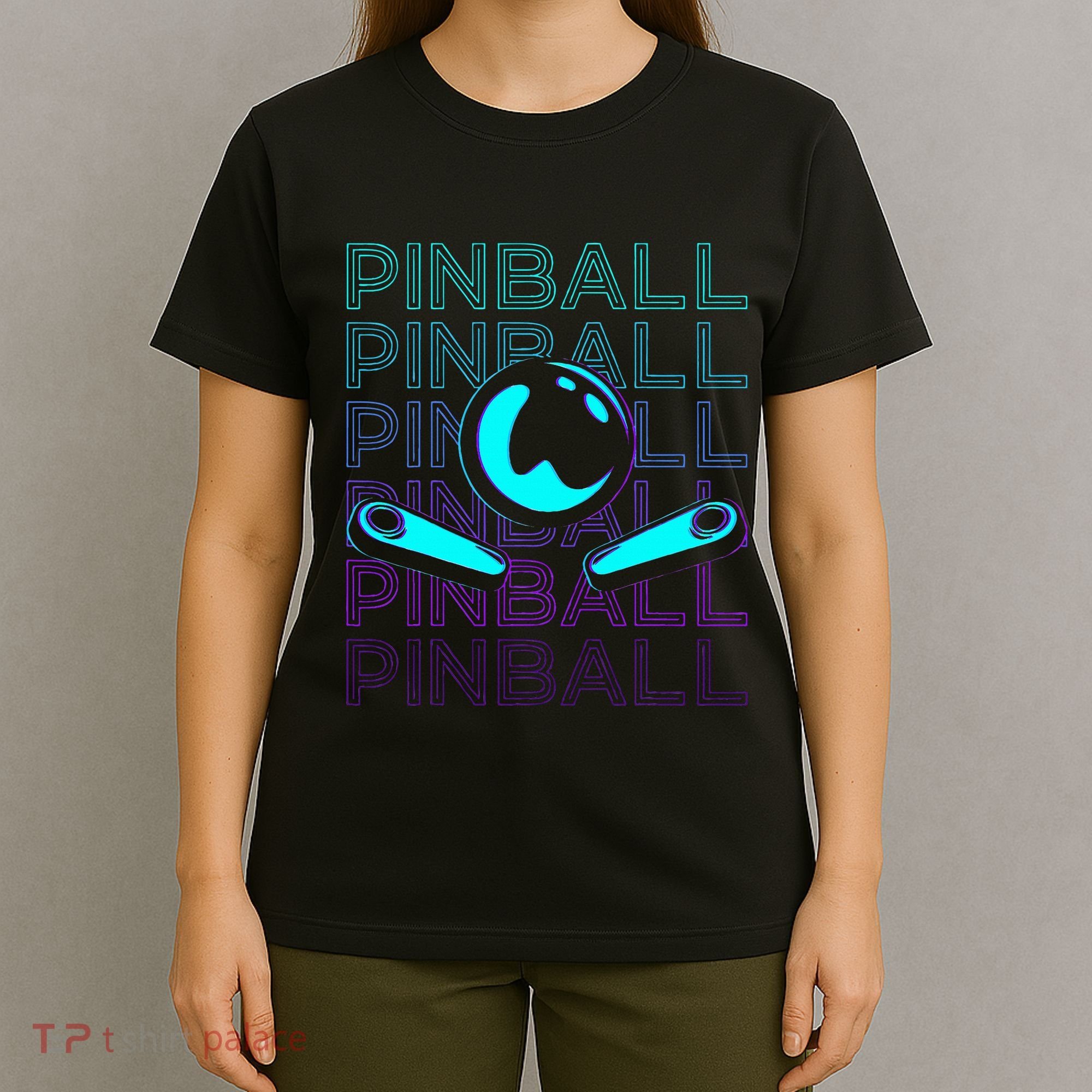 Pinball Player Retro T-Shirt