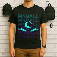 Pinball Player Retro T-Shirt thumb 6