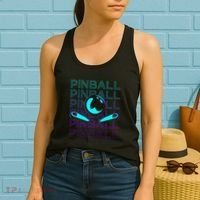 Pinball Player Retro Women's Tank Top thumb 2