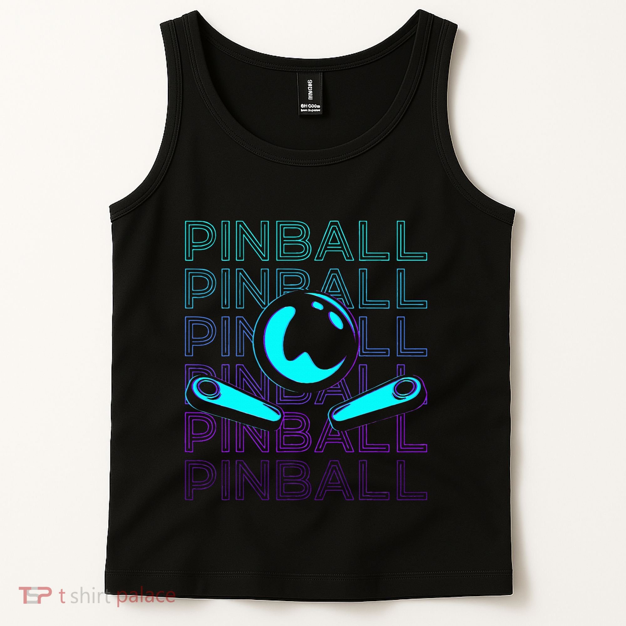 Pinball Player Retro Tank Top
