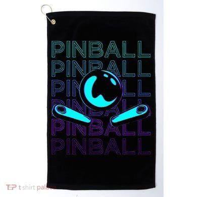 Pinball Player Retro Golf Towel