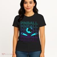 Pinball Player Retro Women's T-Shirt thumb 4