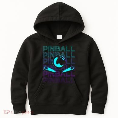 Pinball Player Retro Kids Hoodie