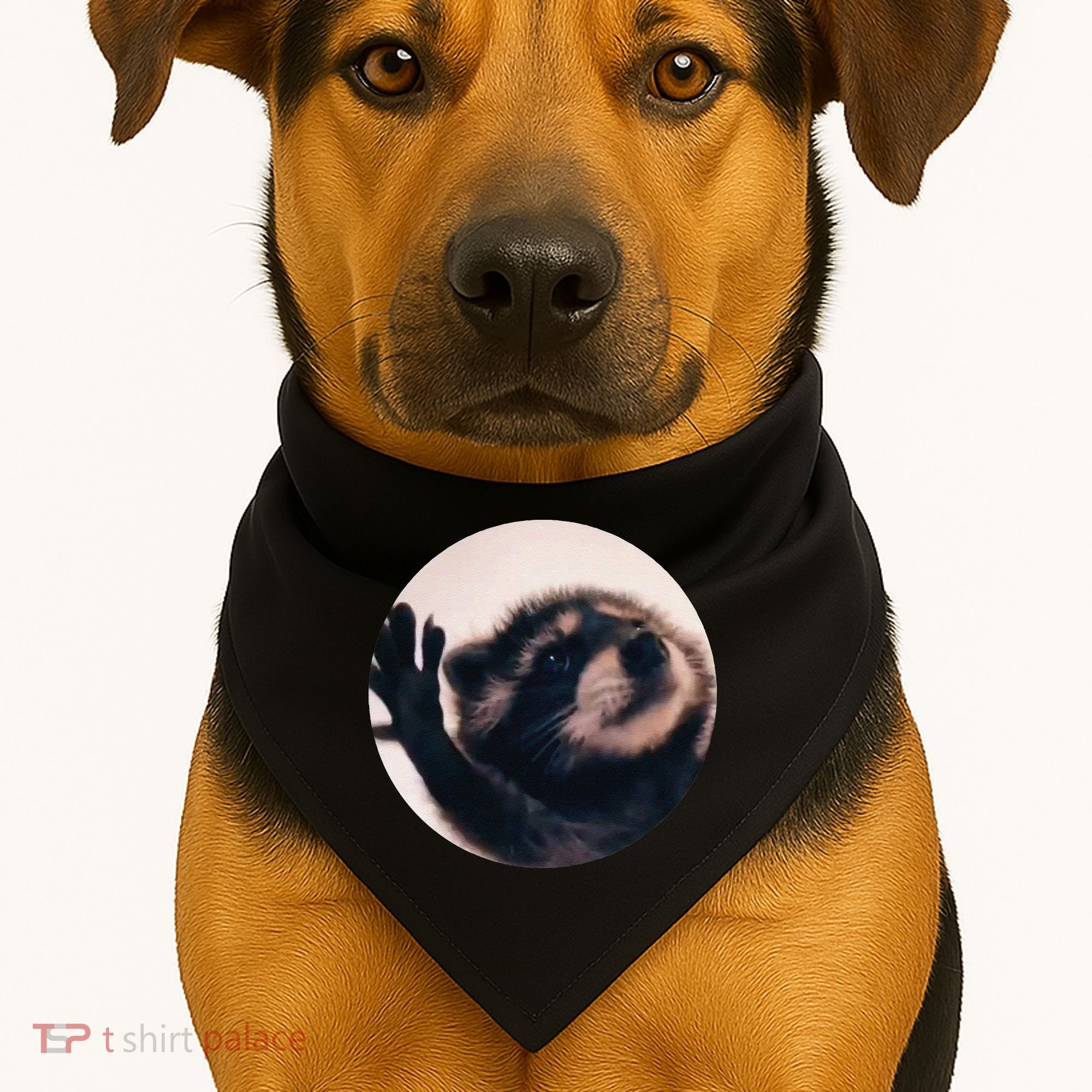 Pedro Pedro Racoon Dance Popular Internet Meme Racoon Day USA-Made Doggie Bandana