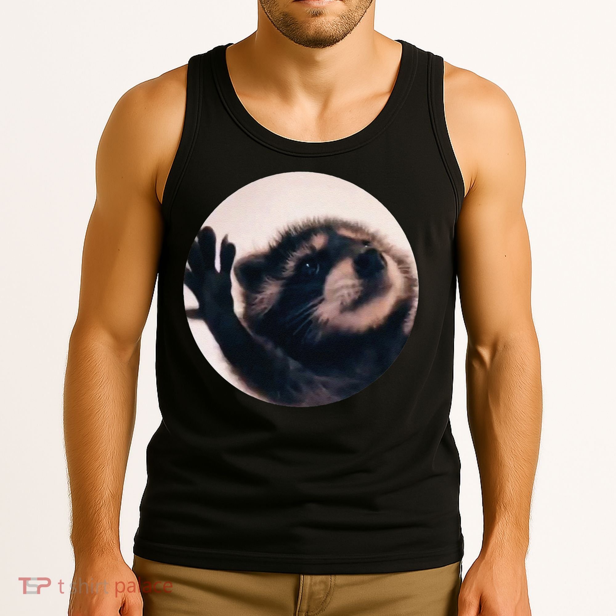 Pedro Pedro Racoon Dance Popular Internet Meme Racoon Day Tank Top