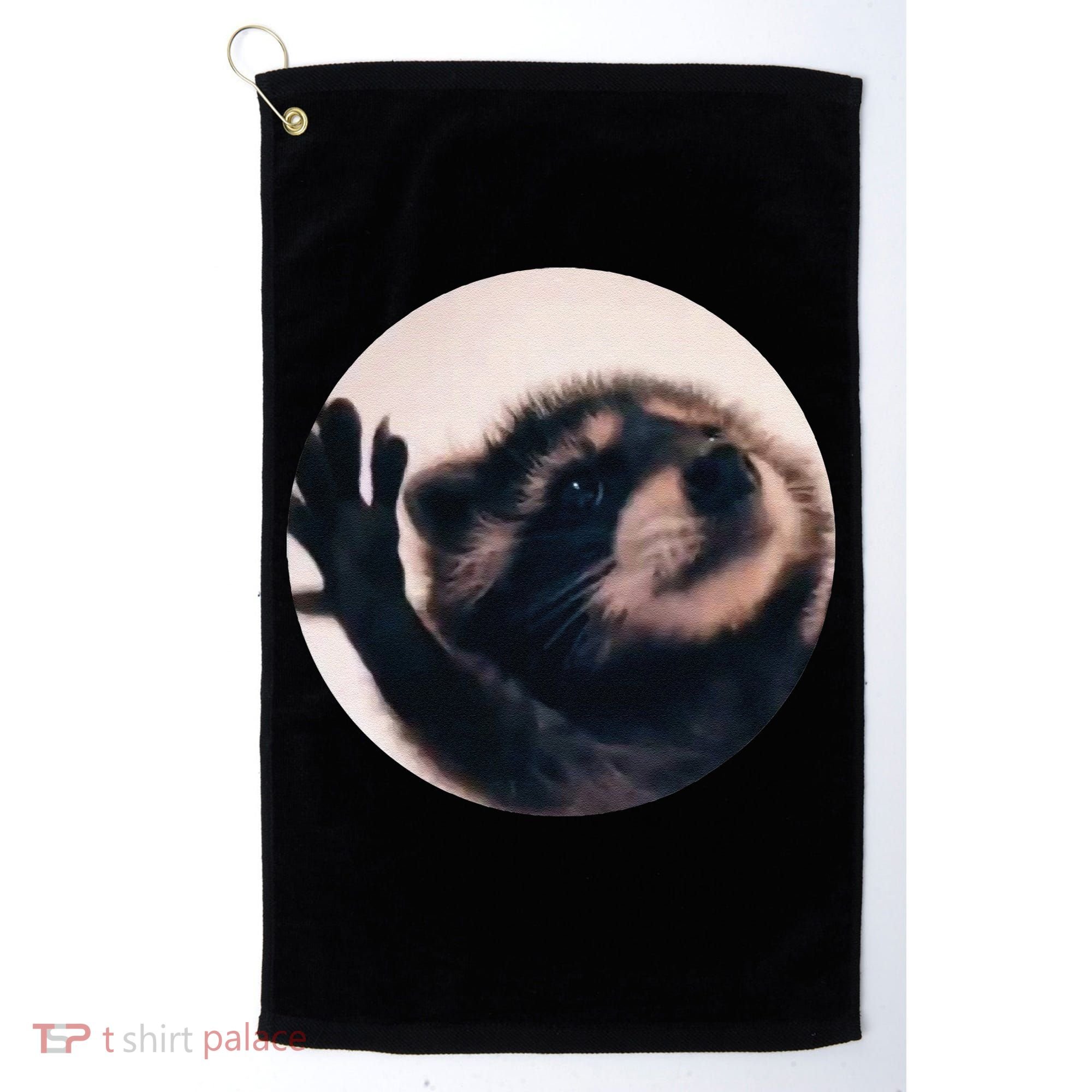 Pedro Pedro Racoon Dance Popular Internet Meme Racoon Day Golf Towel
