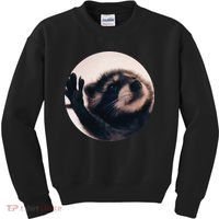 Pedro Pedro Racoon Dance Popular Internet Meme Racoon Day Kids Sweatshirt thumb 0