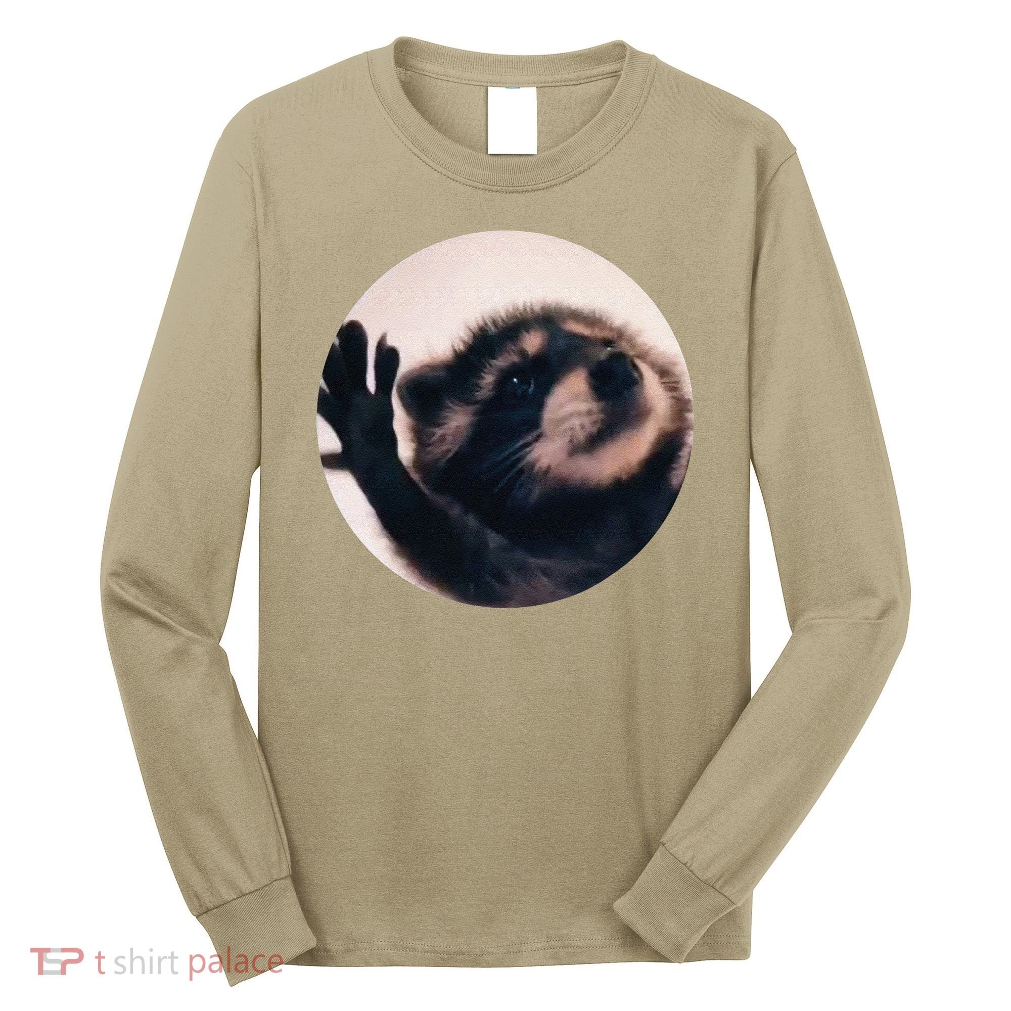 Pedro Pedro Racoon Dance Popular Internet Meme Racoon Day Long Sleeve Shirt