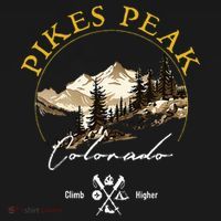 Pikes Peak Retro Vintage Apparel Pikes Peak Souvenir T-Shirt thumb 7