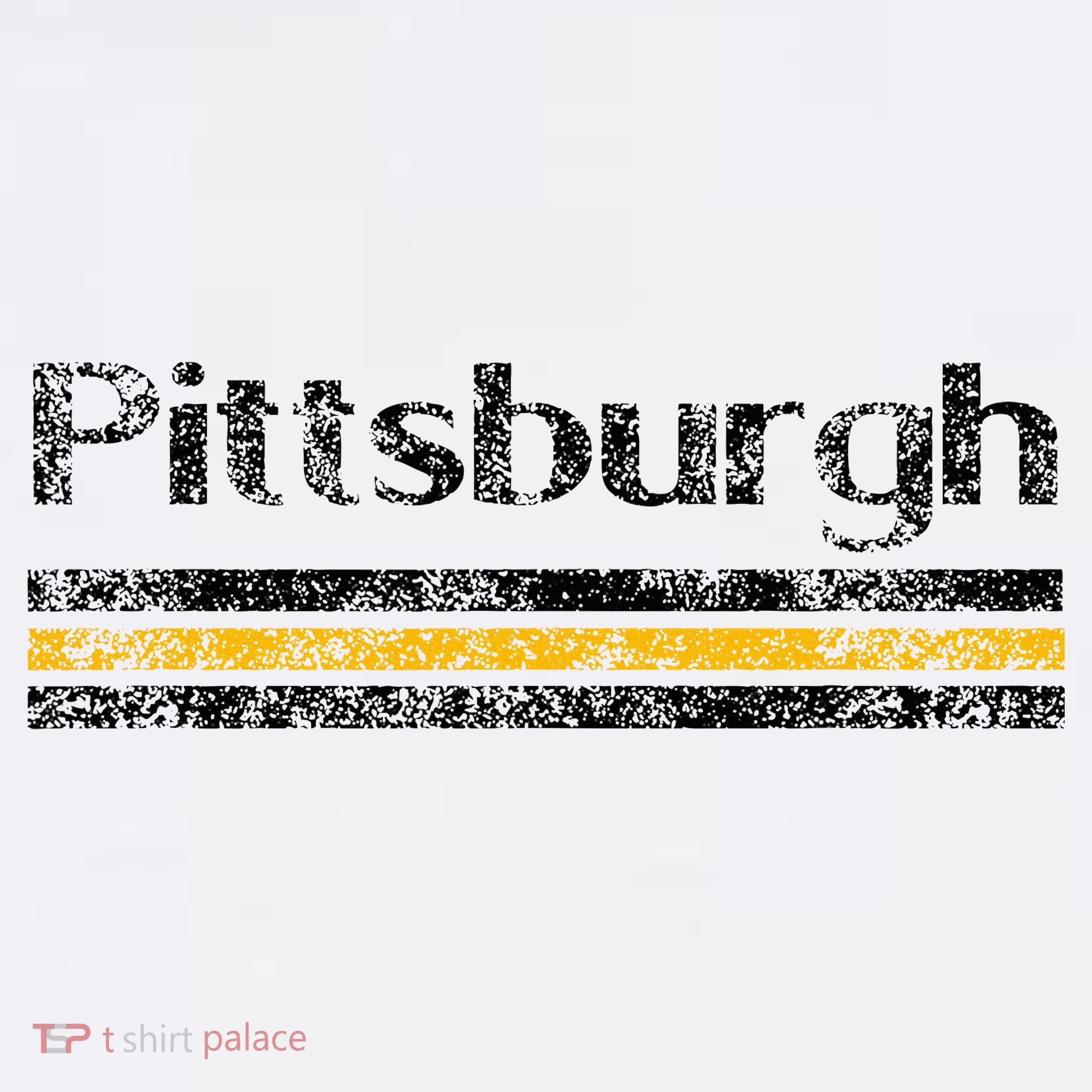 Pittsburgh Pennsylvania Retro Vintage Weathered Throwback T-Shirt