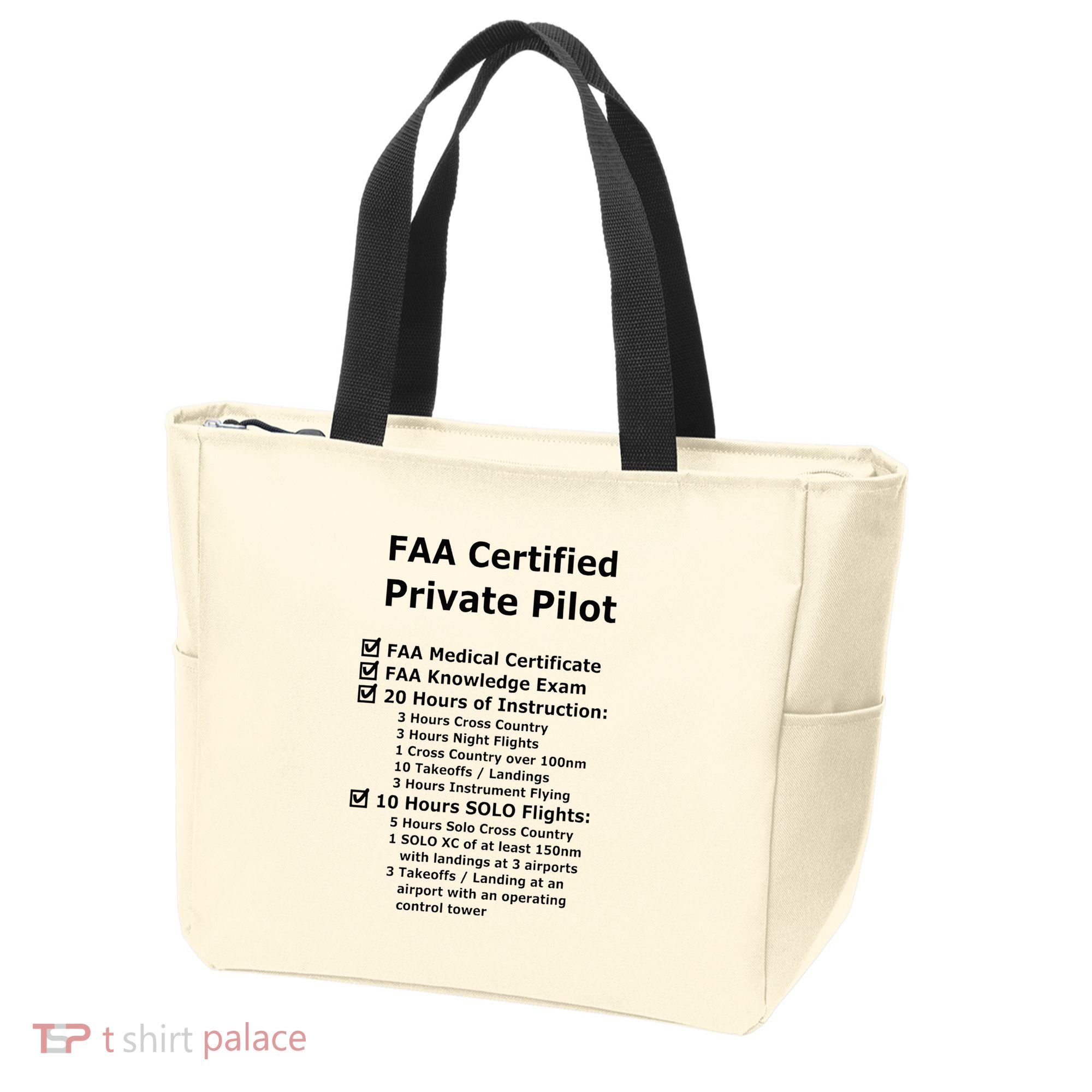 Private Pilot Requirements & Completion Checks Tote Bag