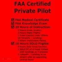 Private Pilot Requirements & Completion Checks Santa Hat thumb 1