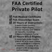 Private Pilot Requirements & Completion Checks Toddler Hoodie thumb 2