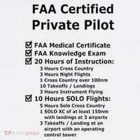 Private Pilot Requirements & Completion Checks Long Sleeve Shirt thumb 2