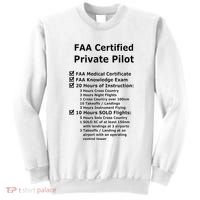 Private Pilot Requirements & Completion Checks Sweatshirt thumb 0