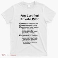 Private Pilot Requirements & Completion Checks T-Shirt thumb 0