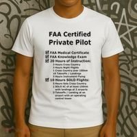 Private Pilot Requirements & Completion Checks T-Shirt thumb 3