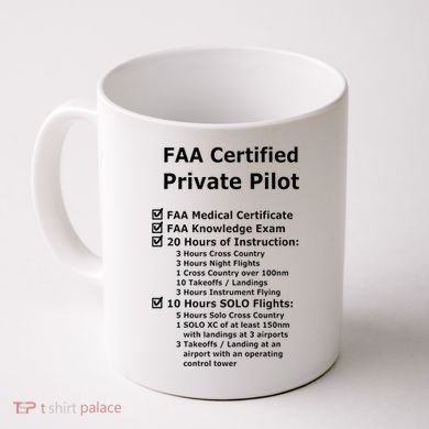 Private Pilot Requirements & Completion Checks Coffee Mug