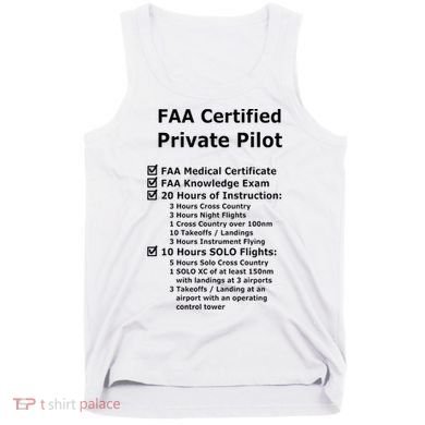 Private Pilot Requirements & Completion Checks Tank Top