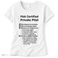 Private Pilot Requirements & Completion Checks Women's T-Shirt thumb 0