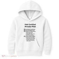 Private Pilot Requirements & Completion Checks Kids Hoodie thumb 0