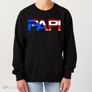 Papi Puerto Rico Flag Women's Sweatshirt