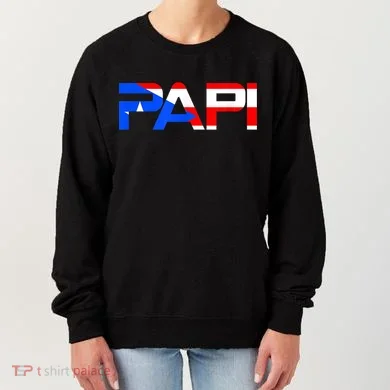 Papi Puerto Rico Flag Women's Sweatshirt