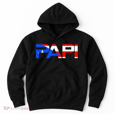Papi Puerto Rico Flag Hoodie