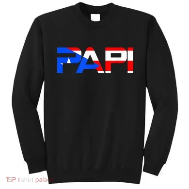 Papi Puerto Rico Flag Sweatshirt