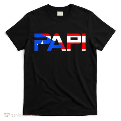 Papi Puerto Rico Flag T-Shirt