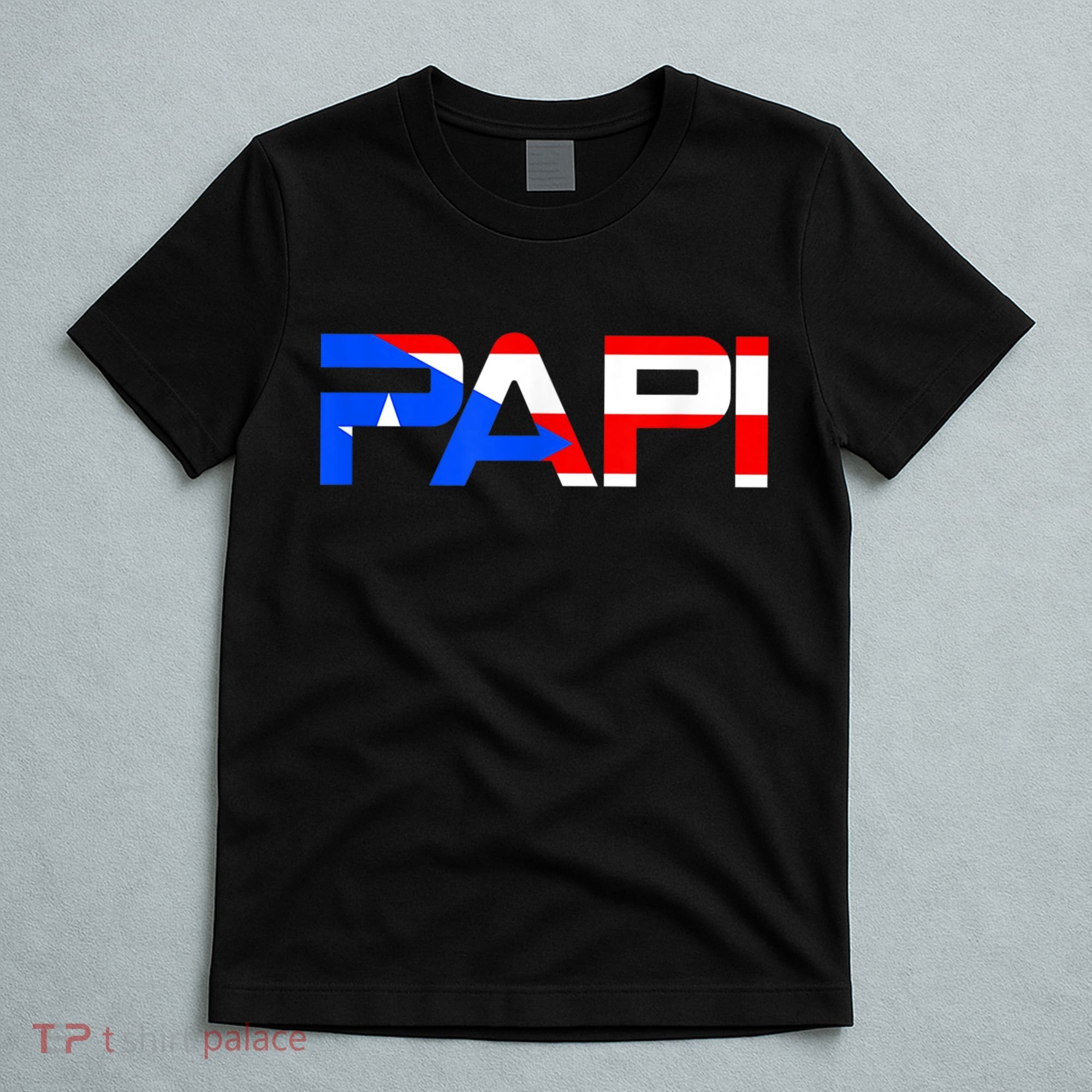 Papi Puerto Rico Flag T-Shirt